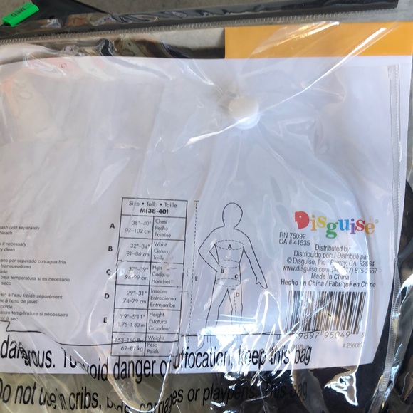 OverWatch Reaper Adult Costume! New! Blowout Price! - Picture 4 of 5